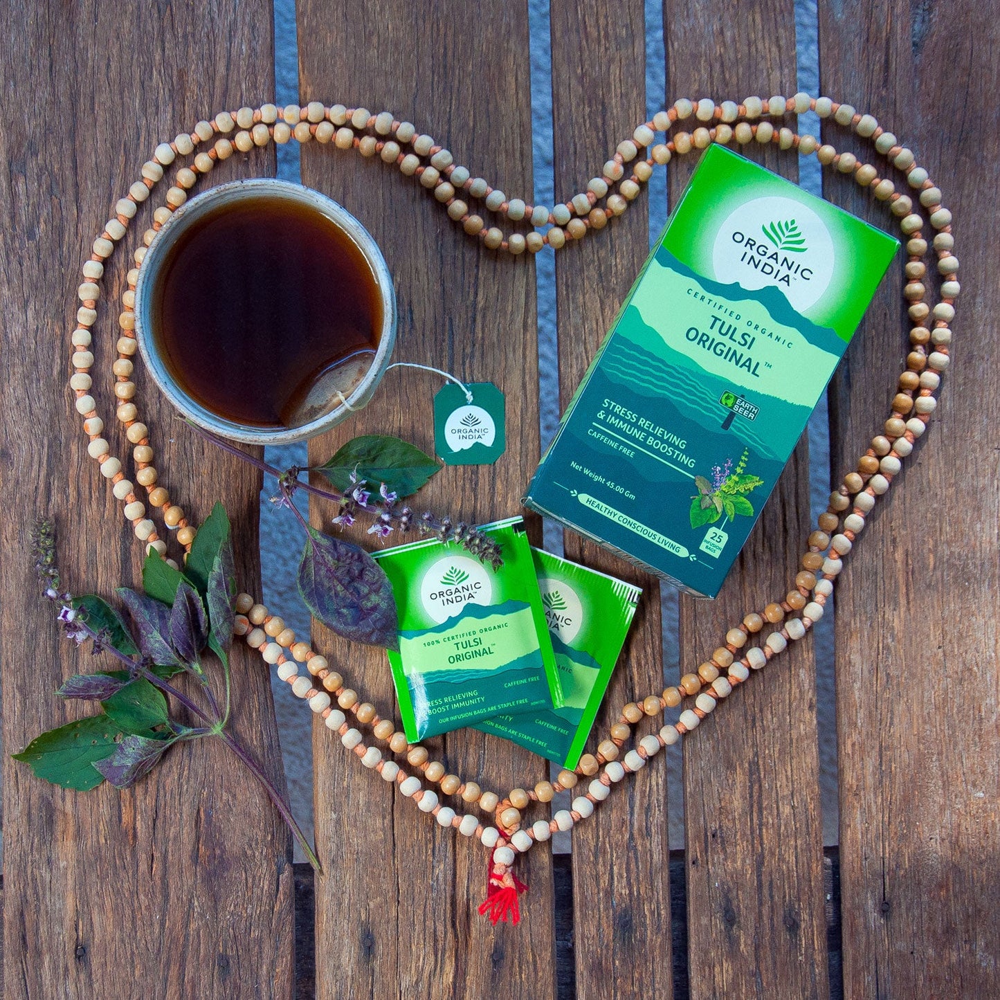 Tulsi Favourites assortment, Tulsi tea, organic tea, tulsi, herbal tea, herbal infusions, sleep tea, turmeric tea, ashwagandha, holy basil, holy basil tea, green tea, lemon ginger tea, tea for sleep, moringa, ORGANIC INDIA, ORGANIC INDIA Australia, herbal supplements