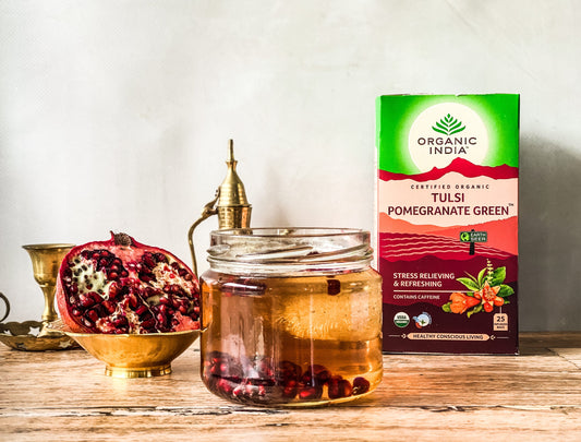 Packing an antioxidant rich punch: Tulsi Pomegranate Green