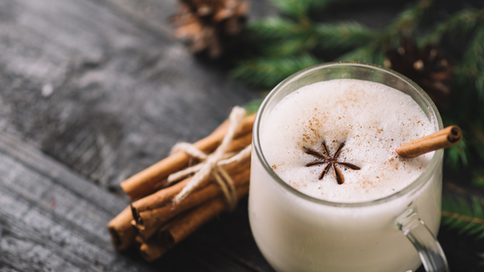 Chai Vegan Eggnog with Ceylon Cinnamon