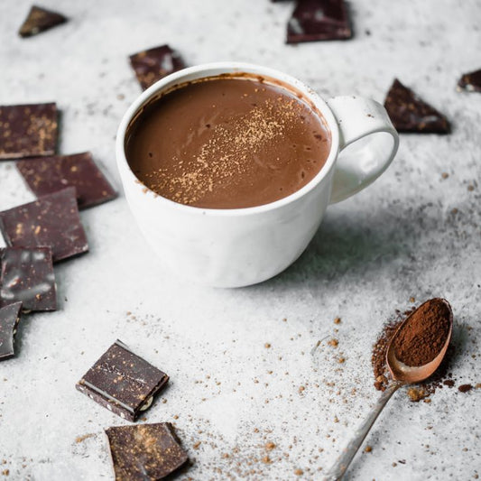 Homemade Hot Chocolate: A sweet heavenly cup of goodness.