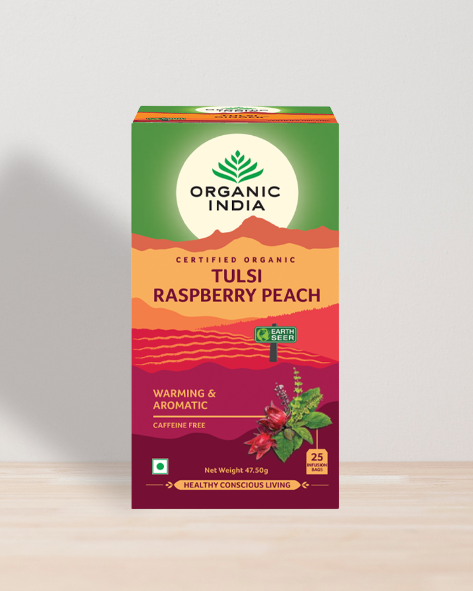 Tulsi Raspberry Peach Tea