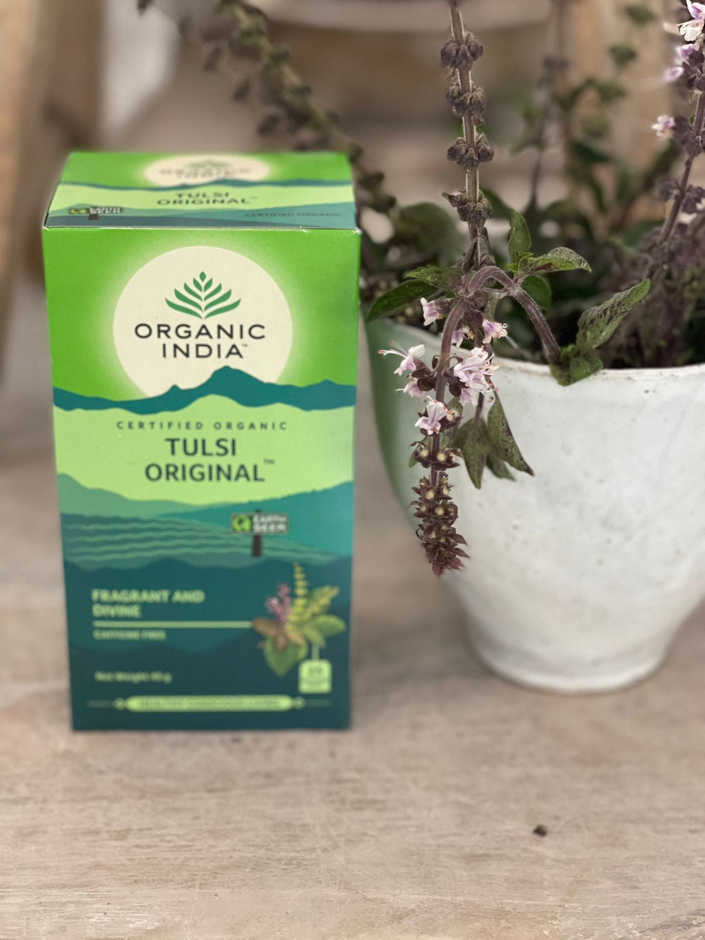 Organic India Tulsi Original, Tulsi tea, organic tea, tulsi, herbal tea, herbal infusions, sleep tea, turmeric tea, ashwagandha, holy basil, holy basil tea, green tea, lemon ginger tea, tea for sleep, moringa, ORGANIC INDIA, ORGANIC INDIA Australia, herbal supplements