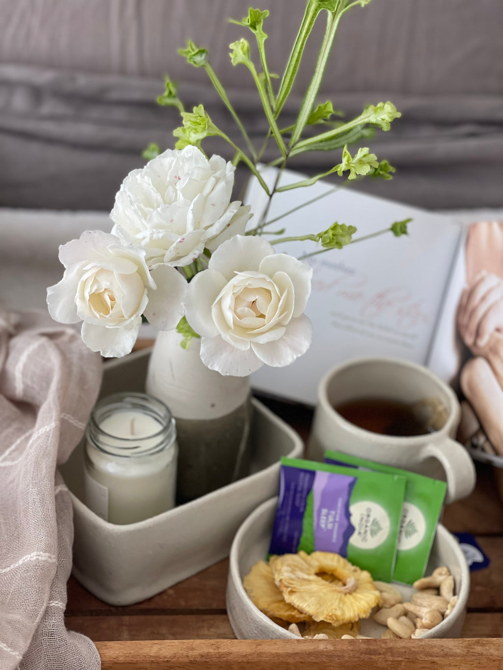 Organic India Tulsi Sleep, Tulsi tea, organic tea, tulsi, herbal tea, herbal infusions, sleep tea, turmeric tea, ashwagandha, holy basil, holy basil tea, green tea, lemon ginger tea, tea for sleep, moringa, ORGANIC INDIA, ORGANIC INDIA Australia, herbal supplements