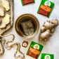 Tulsi Ginger, Tulsi tea, organic tea, tulsi, herbal tea, herbal infusions, sleep tea, turmeric tea, ashwagandha, holy basil, holy basil tea, green tea, lemon ginger tea, tea for sleep, moringa, ORGANIC INDIA, ORGANIC INDIA Australia, herbal supplements