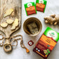 Tulsi Ginger, Tulsi tea, organic tea, tulsi, herbal tea, herbal infusions, sleep tea, turmeric tea, ashwagandha, holy basil, holy basil tea, green tea, lemon ginger tea, tea for sleep, moringa, ORGANIC INDIA, ORGANIC INDIA Australia, herbal supplements