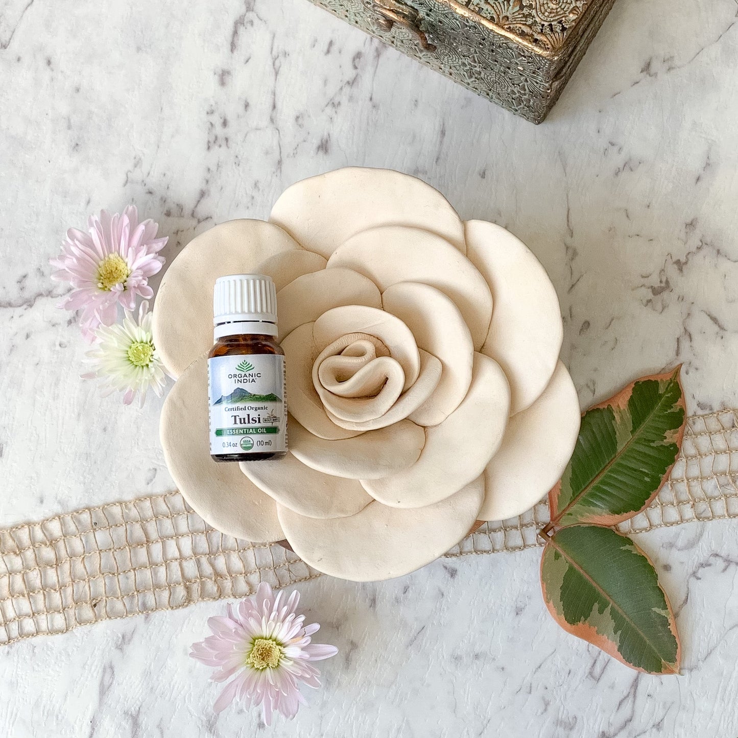 Tulsi Holy Basil Oil, Tulsi tea, organic tea, tulsi, herbal tea, herbal infusions, sleep tea, turmeric tea, ashwagandha, holy basil, holy basil tea, green tea, lemon ginger tea, tea for sleep, moringa, ORGANIC INDIA, ORGANIC INDIA Australia, herbal supplements
