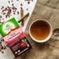 Tulsi Cinnamon Rose, Tulsi tea, organic tea, tulsi, herbal tea, herbal infusions, sleep tea, turmeric tea, ashwagandha, holy basil, holy basil tea, green tea, lemon ginger tea, tea for sleep, moringa, ORGANIC INDIA, ORGANIC INDIA Australia, herbal supplements